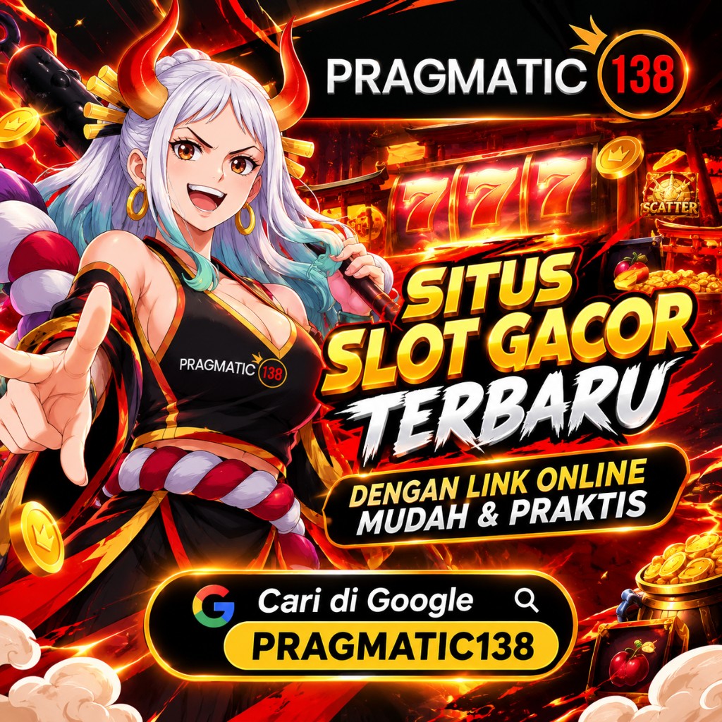 Banner promosi PRAGMATIC138 situs slot gacor terbaru